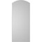 Ekena Millwork Arch Top Surface Mount PVC Gable Vent: Functional, w/ 2"W x 1-1/2"P Brickmould Frame, 12"W x 28"H GVPAR12X2802SF - alternate 2